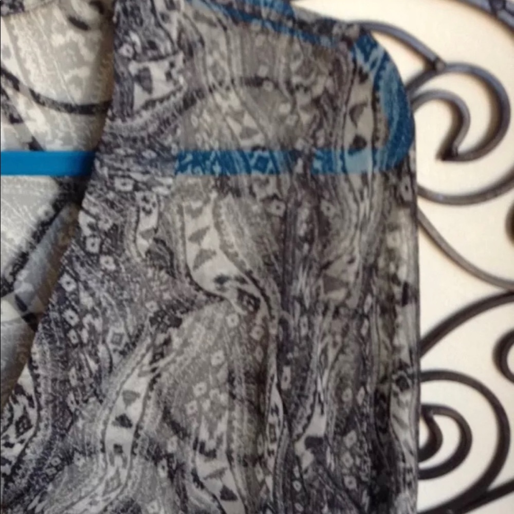 SW3 bespoke 100% silk blouse S button front blouse - Picture 7 of 7